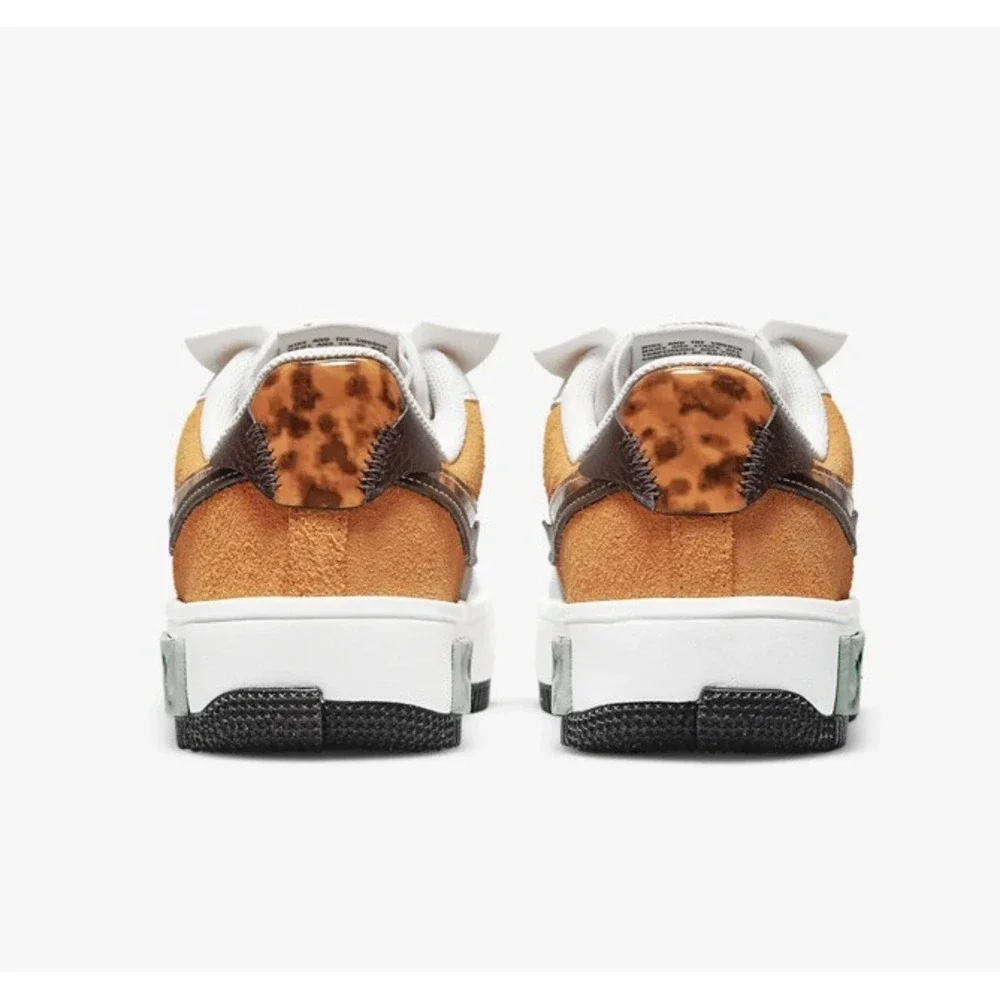 Nike Air Force 1 Fontanka Women's Sz 9.5‎ Phantom/Light Curry DR0151 New